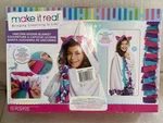 Make Real Unicorn Hoodie Blanket - Sewing Kit Easy Knot Together Design Nib. Fixed Price $11.89.