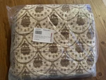 Pottery Barn Jacquard Cotton Throw Blanket 50" X 60" Neutral Multi New. Fixed Price $79.95.