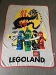 Legoland Ninjago Year Of The Dragon Fleece Plush Throw Blanket - 58X42". Fixed Price $29.99.