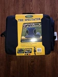 North Pole "the Spectator" Stadium Seat And Blanket Combo Dark Blue Bt. Fixed Price $35.00.