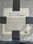 Lot Of 2 Bella Russo Dreamers Collection Flannel Throw Blanket Gray New. Fixed Price $13.50.