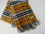 Cozy Blanket 100% Zealand Wool, Plaid, 54 X 80 New, Stadium, Throw. Fixed Price $65.00.