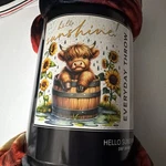 Regal Comfort Everyday Throw Blanket - 50IN X 60IN Hello Sunshine Print New. Fixed Price $19.25.