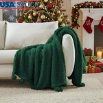 Soft Sherpa Throw Blanket W/ Pompom Fringe Cozy Decorative Home Accent New. Fixed Price $39.98.