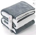 Maxkare 50" 60" Electric Throw Blanket With Heating Levels & 1-5H Auto-off,. Fixed Price $28.00.