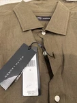 Ralph Lauren Black Label Brown Linen Long Sleeve Size 15 Shirt, $350 Nwt. Fixed Price $149.99.