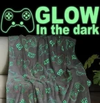Jekeno Glow In The Dark Blanket Controller Throw Gamer Gift Toys For Kids. Fixed Price $39.99.
