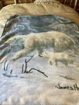 James Hautman Polar Bears Blanket. Fixed Price $58.88.