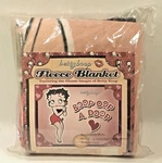 Betty Boop Fleece Blanket 48X63 Doop Throw New Sealed 2005. Fixed Price $24.99.