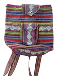 Pinzon Mexican Backpack Bag Blanket Multicolor Woven Hippie Boho Fiesta New. Fixed Price $12.99.