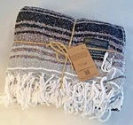 Benevolence Los Angeles Mexican Blanket Falsa Home Collection 110. Fixed Price $35.00.