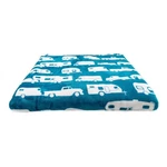 Camco Queen Blue Rv Print Blanket Ultra Soft Plush Fleece Machine Washable 90X90. Fixed Price $69.39.