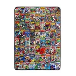 Marvel Comics Covers Fleece Throw Blanket 45 X 60 Inches. Fixed Price $35.99.