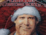Christmas Vacation Clark Griswold Fringe Throw Blanket Warner Brothers 515. Fixed Price $34.99.