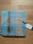 The Tartan Blanket Co Lambswool Baby In Sky Modern New. Fixed Price $36.27.