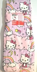 Sanrio Hello Kitty Stormy Rainbow Stars Pink Purple 50 X 70" Throw Blanket Nwt. Fixed Price $27.00.
