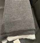 Coyuchi Cozy Cotton Full Queen Organic Blanket Charcoal Made In Germany Hs $398. Fixed Price $250.00.