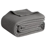 100% Cotton Blankets For Bed - Waffle Weave Summer, Lightweight .... Fixed Price $17.82.