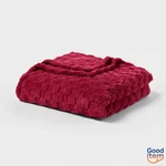 Full/queen Checkered Blanket Magenta - Room Essentials. Fixed Price $30.00.