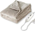 Tefici Electric Heated Blanket Throw Cozy Soft 2 Layer Flannel 50" 60 Bx 18. Fixed Price $42.99.