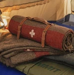 Wool Blanket 4.5LBS Swiss Army Military Reproduce Warm Thick Washable 59 X 80. Fixed Price $89.99.