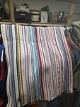 Braided Rag Striped Reversible Throw Lotnof 2. Fixed Price $14.99.