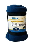 Cloudz Fleece Travel Blanket Blue 50 X60 Soft & Cozy 100% Polyester Nwt. Fixed Price $10.98.