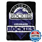 Northwest Mlb Colorado Rockies Royal Plush Raschel Throw One Size Multicolor. Fixed Price $83.79.