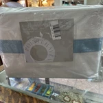 Pointehaven 100% Long Staple Cotton King Sheet Set 525 Thread Count White/blue. Fixed Price $54.99.