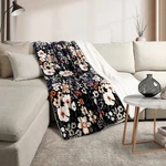 Life Comfort Ultimate Faux Fur Luxurious Reversing To Plush Throw 60"X 70" Multi. Fixed Price $31.50.