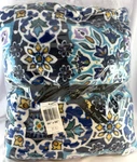 Vera Bradley Oversized Throw Blanket Xl (lisbon Medallion Cool) 94X66 New. Fixed Price $45.00.