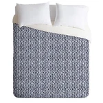Deny Designs Indigo Little Arrow Polyester Watercolor Queen Duvet Cover. Fixed Price $49.00.