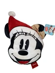 Disney Christmas Mickey Mouse Travel Plush Pillow W/ Santa Hat 14"X12". Fixed Price $14.39.