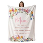 Battilo Throw Blankets Anniversary Birthday Gift For Mother From Daughter Cream. Fixed Price $29.32.