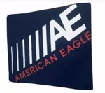 American Eagle Fleece Throw Blanket Red White Blue Nwt. Fixed Price $15.95.