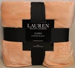 Ralph Lauren Classic Micromink Blanket King Light Salmon 108"X90" Luxury Soft. Fixed Price $64.99.