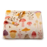 The Big One Updated Mushrooms Plush Fleece Throw Blanket 5X6 Feet New. Fixed Price $34.99.