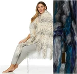Adrienne Throw Blanket Wrap Arctic Fox Faux Fur Reader Tails MFS$175. Fixed Price $79.99.
