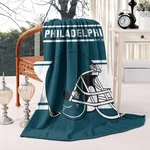 Striped Hgdn Football Team Throw Blanket 60X50 Inches, Lightweight Warm. Fixed Price $52.64.
