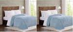 Truly Soft Velvet Plush Twin Xl Blanket Light Blue (2-PACK). Fixed Price $69.97.