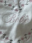 Aletta Italy Baby Blanket Cotton Pink Cream Bebe. Fixed Price $47.29.