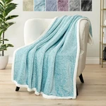 Sherpa Throw Blanket Fleece Reversible Plush Cozy Soft For Bed Couch Sofa. Fixed Price $21.99.