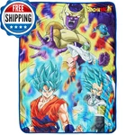 Dragon Ball Super - Group 3 Sublimation Throw Blanket Great Eastern. Fixed Price $52.94.