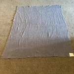 Vintage Military Wool Blanket Gray 51X69 Horner Michigan Named Fish 35. Fixed Price $39.99.