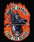 Sons Of Anarchy Luxury Plush Throw Raschel Blanket--fear Reaper. Fixed Price $32.99.