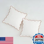 Mayler Yee Scalloped Pillow Covers Set Of 2 For Living Room Spring Decorative. Fixed Price $54.83.