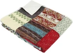 Greenland Home Renee Upcycle Unique Remnant Fabric Cotton-lined Throw Quilt, 50. Fixed Price $91.99.