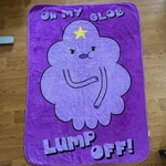 Adventure Time Lumpy Space Princess Throw Blanket 42X57 Cartoon Network Lsp. Fixed Price $54.99.