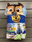 Paw Patrol Snuggle Wrap Cape Soft Blanket Comfy Throw Blue Nwt. Fixed Price $23.37.