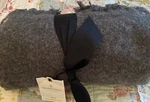 Hearth & Hand Magnolia Faux Mohair Fringe Throw Blanket Gray Wool Blend New. Fixed Price $19.99.